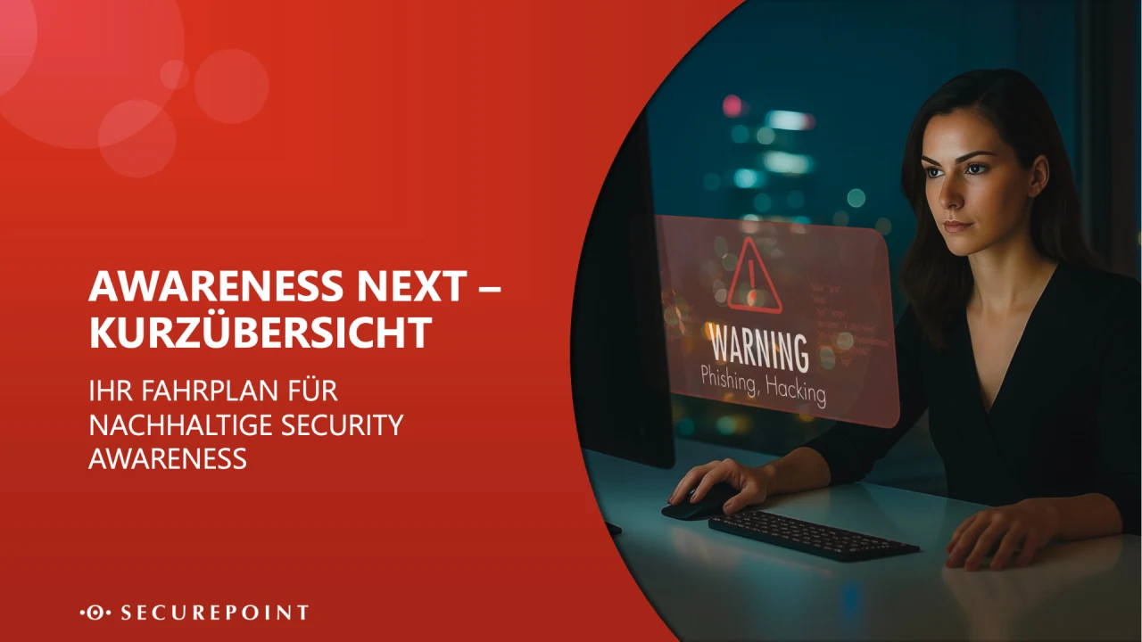 Securepoint Awareness Next – Schulung gegen Phishing und Cyberangriffe
